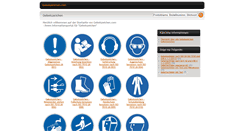 Desktop Screenshot of gebotszeichen.com